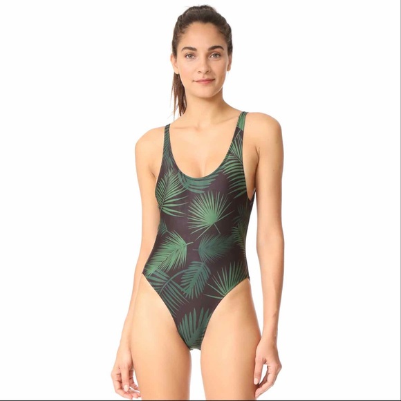 Tropical One Piece Swimsuit - Picture 1 of 7